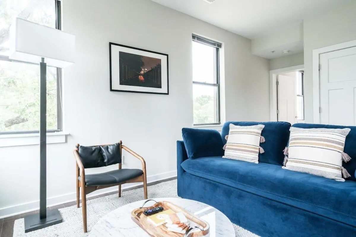 נאשוויל Cozysuites Two Stunning Music Row Condos W Parking דירה