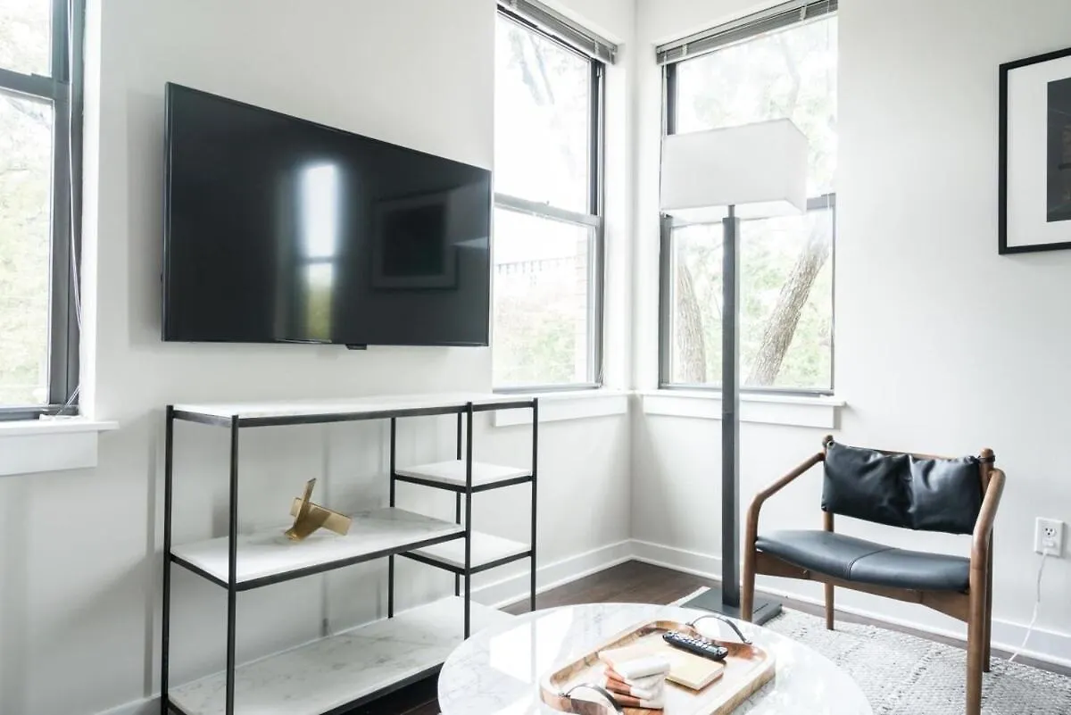 נאשוויל Cozysuites Two Stunning Music Row Condos W Parking ארצות הברית