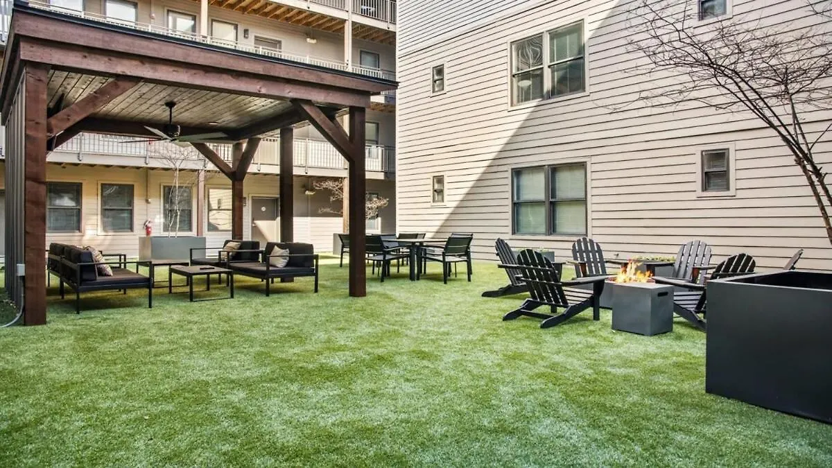 נאשוויל Cozysuites Two Stunning Music Row Condos W Parking 0*,