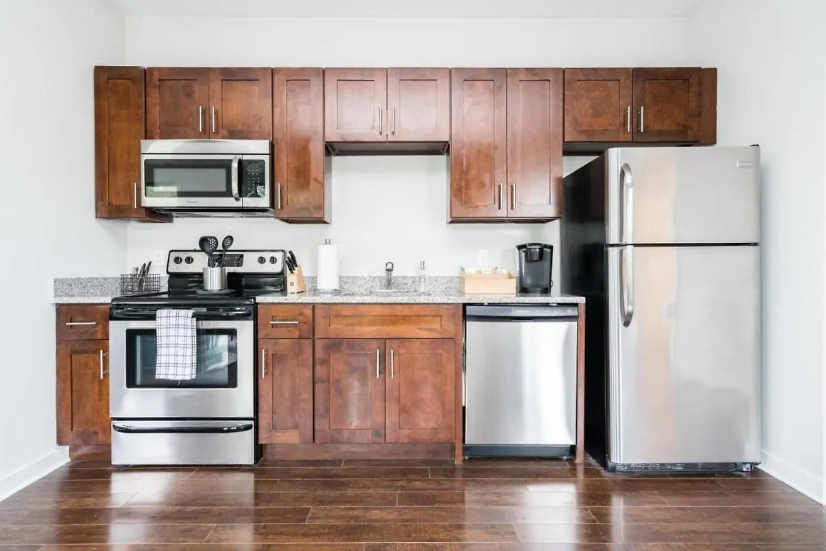 נאשוויל Cozysuites Two Stunning Music Row Condos W Parking דירה